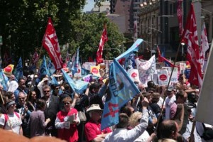 nurses rally in city 172